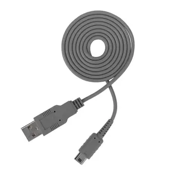 1 m USB Kabel za Polnjenje, hitro polnilec za Nintendo Wii U Krmilnik za Igre Gamepad dodatki