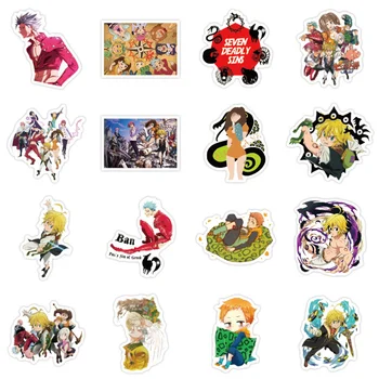 10/30/50/KOS Sedem Smrtnih Grehov Anime Grafiti Prtljage Mobilni Telefon Otrok Igrača Laptop DiY Album Nalepke na Debelo