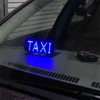12V Auto 45 LED Taxi Cab Streho Prijavite Svetlobe Vehical Znotraj vetrobranskega stekla Lučka Bela