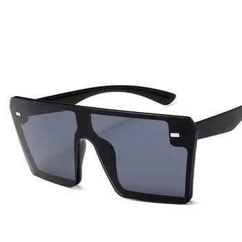 2021 Oversize Kvadratnih sončna Očala Ženske Modni Retro Gradient sončna Očala Moških Modra Velik Okvir Letnik Očala UV400 H606