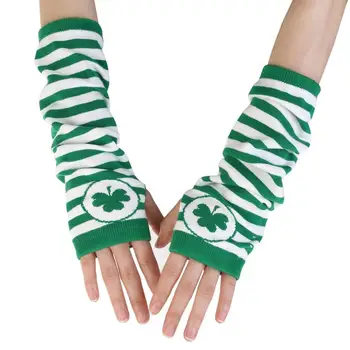 2022 Odraslih St. Patrick Dan Kostume Zelene Detelje Element Pribor Ženske Tutu Krilo Trak Rokavice, Nogavice Obleko Irski Dan Kostumi