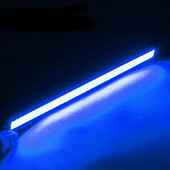 4pcs 6.7 Inch Avto Dnevnih Svetilke Ultra-tanek Nepremočljiva Luči Modro Super Svetla 12V LED Sijalke Pribor Za Ladje RV