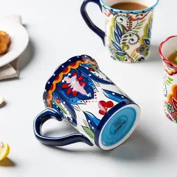 500 ml Boemski znamke pokal keramične skodelice zajtrk kava, skodelice mleka, čaja, soka, nekaj skodelic kave čaj orodje