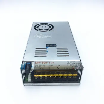500W 0~110vdc 4.5 A stikalni napajalnik AC DC SMPS Za Elektronika Led Trak Zaslon Digitalni napetost nastavljiv 0-110Vdc