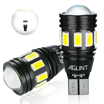 AGLINT 2PCS LED Žarnice CANBUS T15 W16W 912 912 T16 Klin LED 5630 3030 SMD Za Avto Back-Up Povratne Luči, Bela, 6000k 12-24V