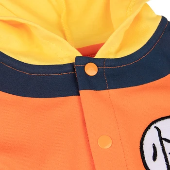Baby Boy Hoodie Oblačila Novorojenčka Igralne Obleke Obleke Za Malčke Jumpsuits Baby Dolg Rokav Risanka Oblačila Bombaž