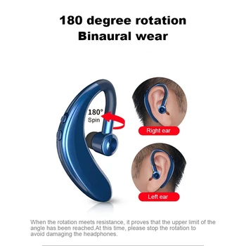 Bluetooth Slušalke Slušalke za Prostoročno Slušalko Brezžična Slušalka Pogon Klic Športne Slušalke z Mikrofonom za Vse Pametne Telefone