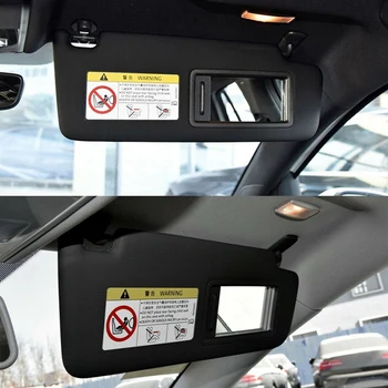 Desni Strani Avto Notranje zadeve sončnega Odtenek z Ličila Ogledalo Črno za Golf MK7-2017 5GG857552