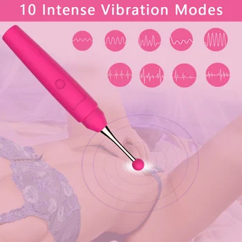 G Spot Vibrator Za Klitoris Močan Frekvenčni Stimulator Nastavek Vaginalne Massager Za Ženske Masturbacija Sex Igrače Za Odrasle