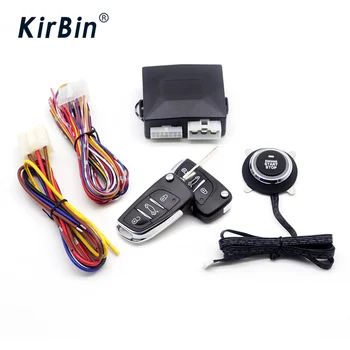 KirBin 12V Sistem Vžiga Avto Alarm Start Stop Varnostno Zaščito Centralno Zaklepanje Avto Bluetooth Modul Avto Centralno Zaklepanje