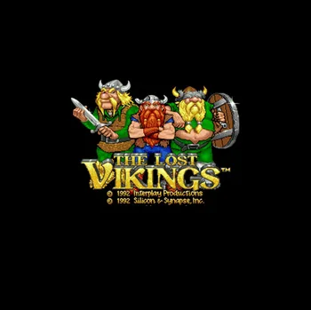 Lost Vikings 16 bit Velika Siva Igra Kartice Za ZDA NTSC Igra, Igralec