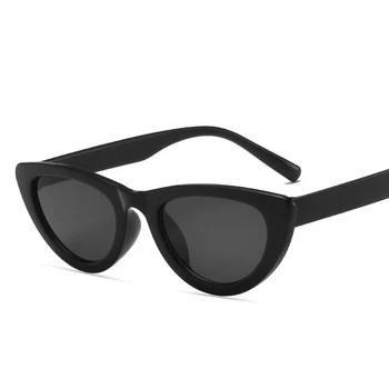 Mačka Oči Okvir sončna Očala Ženske Moški Roza Tan Sivi Objektiv UV400 Zaščito Dekle Seksi Dame Moda Prostem Očala