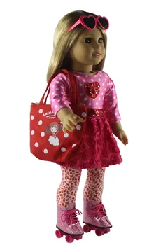 Moda Punčko Oblačila, ki Igrače, Oblačila Obleko za 18 inch Ameriški Lutka Športna Oblačila Veliko Slog za Izbiro X118
