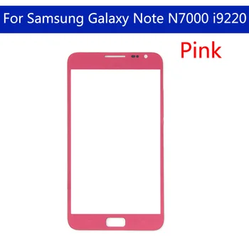 N7000 zaslon na Dotik Za Samsung Galaxy Note GT-N7000 GT-i9220 N7000 i9220 LCD Sprednji Zunanji Steklo na Zaslonu na Dotik Zamenjava Objektiva 5.3