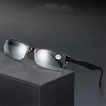 Nova High Definition Moških in Žensk Poslovnih Elegantno Presbyopic Očala Presbyopic Očala Conjoined Kos Cut Robu +1.0~+4.0