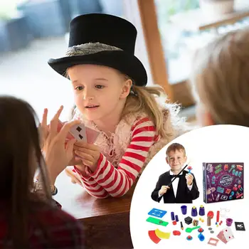 Otroci Čarobno Komplet 1 Komplet Čarovniških Trikov Možgane Igra, Otroci Pranks Rekviziti Nove Interaktivne Čarovniških Trikov Igre Za Otroke, Otroci Fantje Dekle