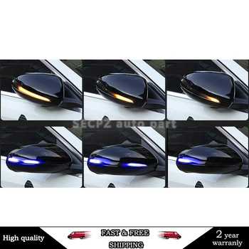 Poiščite LED Dinamični Vključite Opozorilne Luči Za Mercedes Benz C Razred W205 E W213 S W222 2pcs Rumena Z Modro Strani Ogledalo Turn Luči