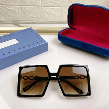 Prevelik Dame sončna Očala Ženske Kvadratnih sončna Očala Retro Moda Ogledalo Zložene v Okvir Novega modela Očal Polarizirana Nakupovanje