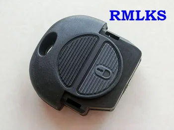 RMLKS 2 Gumb za Daljinsko Flip Fob Avto Ključ Lupini za Nissan Micra Almera Primera X-Trail, Zamenjava Ključnih Primeru Zajema
