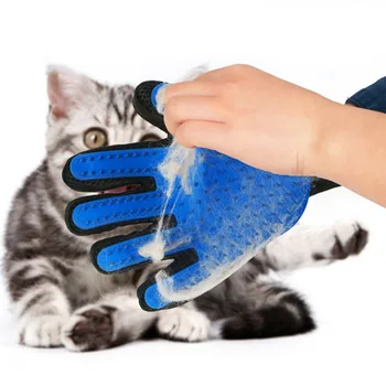 Rokavice Za Mačke Cat Nego Hišnih Psov Lase Deshedding Krtačo Za Česanje Rokavice Za Hišne Pse Prst Čiščenje, Masažo Rokavice Za Živali