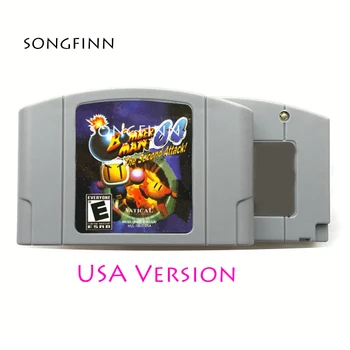 Siva Lupina Za 64 bitna Različica ZDA angleškem Jeziku Igre Shrani Napredek - ** Bomberman