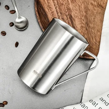 Voda pokal gospodinjski kreativna darila po meri skodelico kave 304 iz nerjavečega jekla znamke pokal skodelico kave pivo vrč iz nerjavečega skodelico kave vrč