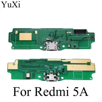 YuXi Za Redmi 5 5A Plus PCB USB Priključek Vrata Odbor FPC Dock Polnjenje Flex Kabel Za Xiaomi Redmi Opomba 5 5A