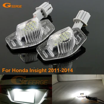 Za Honda Insight 2011-Odlično Ultra svetla Smd Led tablice lučka lučka Ne OBC napaka avto Dodatki