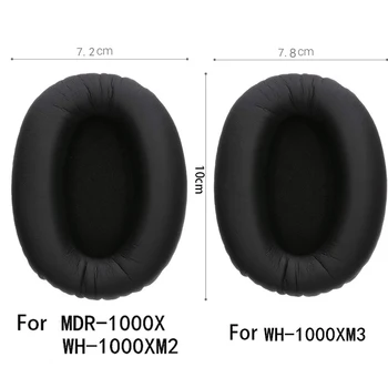 Zamenjava Earpads za Sony MDR-1000X WH-1000XM3 1000XM2 Slušalke Earmuff Slušalke Rokav Slušalke
