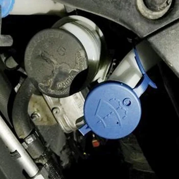 Zamenjava Za Peugeot 206 207 Čiščenje Vetrobranskih Stekel Steklenico Skp Pokrov Brisalci Rezervoar Plastični Pokrov