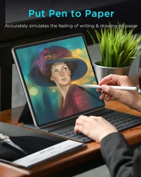 【 PaperLike HD ver 】 Pisanje na Screen Protector za iPad Pro 11 2021 Mini 6 2020 iPad Zraka 4 10.9 10.2 7. 8. Generacije Zaslon